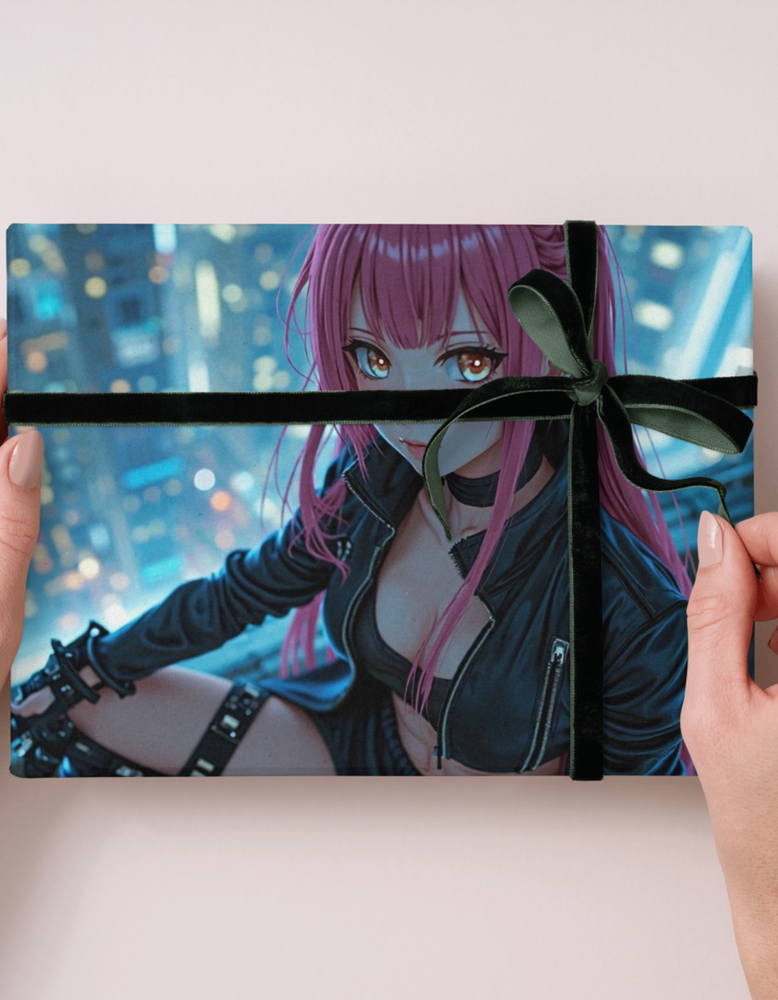 LIRIX Official Gift Card Beyond the Shadows Chibi Collection AI Cyberpunk Singer Store